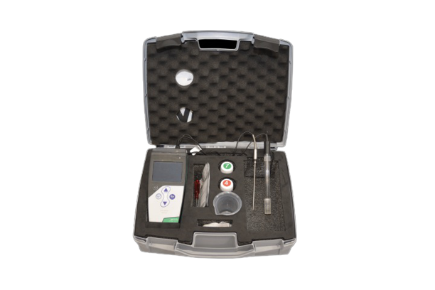 pH meter set for soil and water